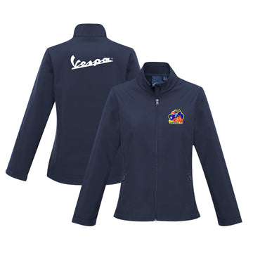 VESPA GIRL - WOMENS SOFTSHELL JACKET
